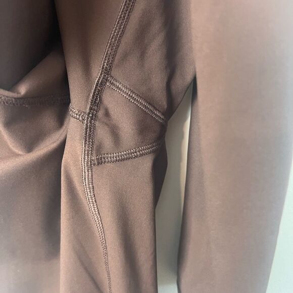 Everlane The Perform Unitard One Piece In Brown like new SZ Medium - Picture 9 of 9